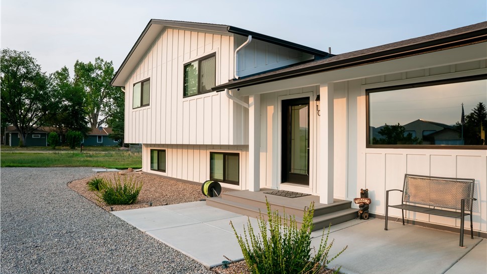 Longmont home after complete siding installation in James Hardie and GAF Armorshield II installation