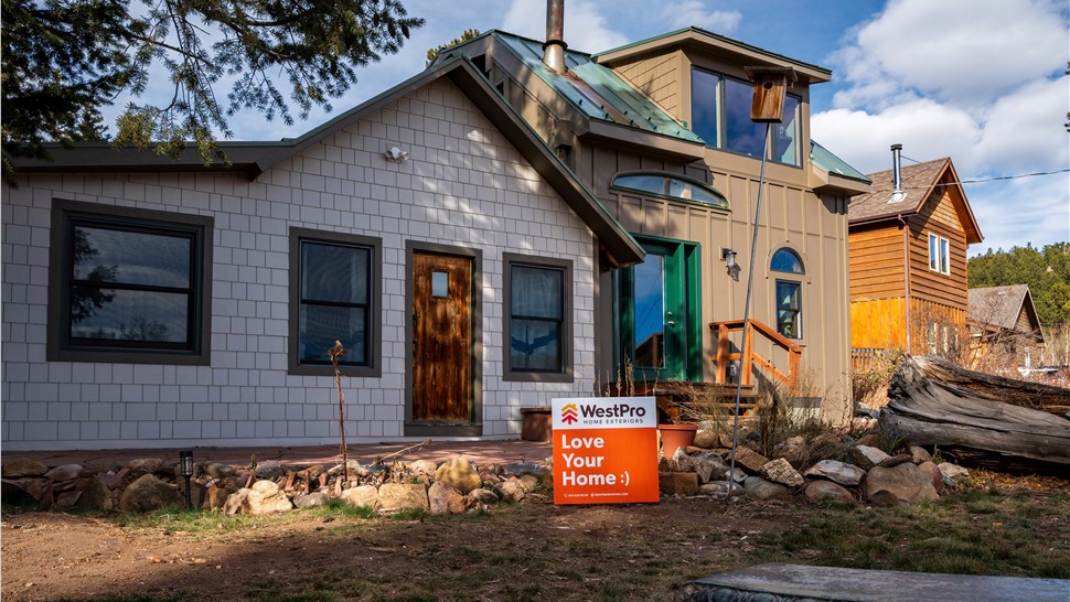 Siding, Windows Project in Nederland, Colorado by WestPro