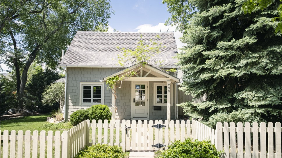 James Hardie siding installation in Longmont Colorado after