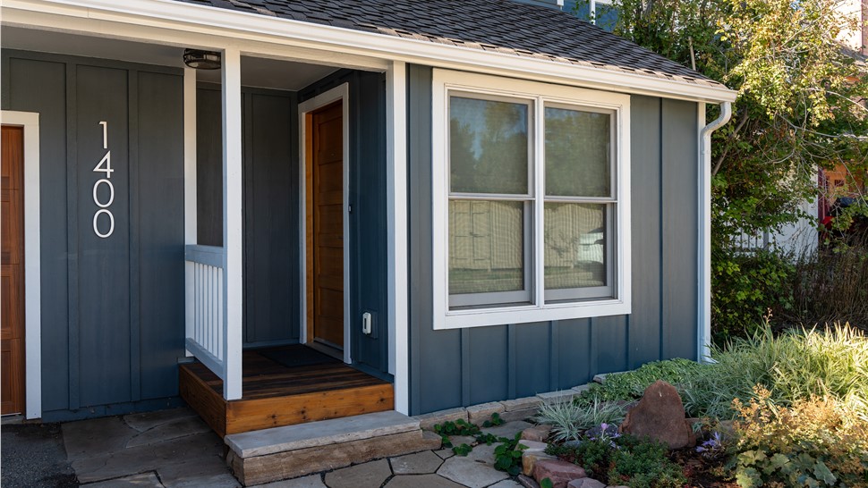 James Hardie siding installation in Boulder CO after