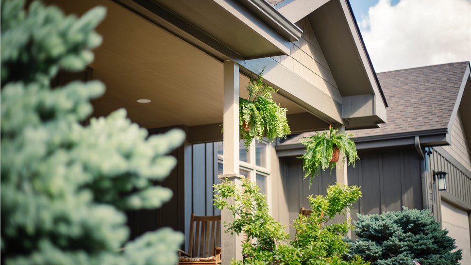 James Hardie siding, GAF Armorshield II roof and gutter installation in Boulder, Colorado