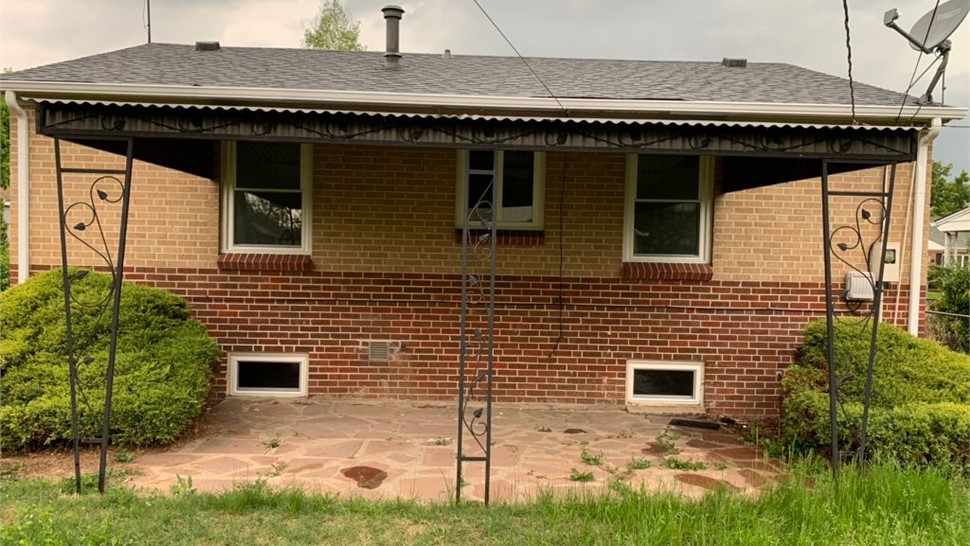 Backyard view after installation of ProVia EcoLite windows on home in Denver Colorado