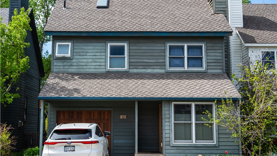 James Hardie siding installation in Boulder CO before