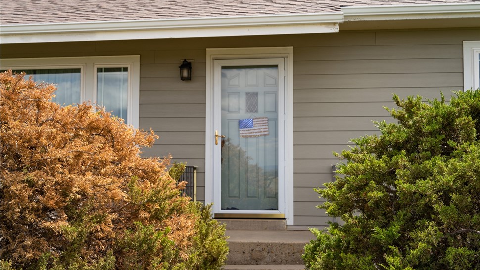 James Hardie siding installation and ProVia Aspect window replacement in Erie Colorado