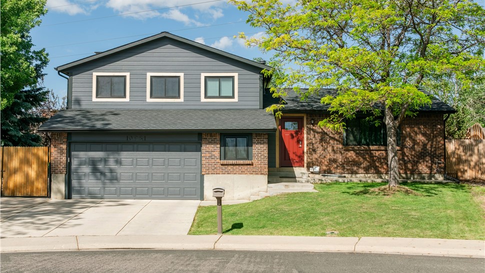 ames Hardie siding in Night Gray on a Westminster, CO home after replacement