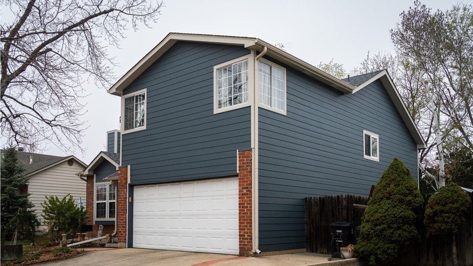 GAF ArmorShield II roof and James Hardie siding replacement in Longmont Colorado