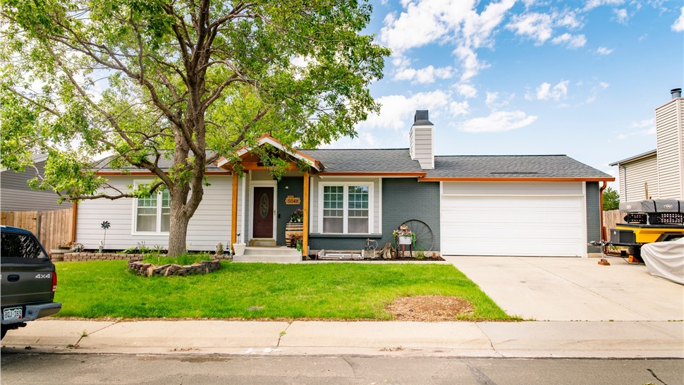 Home in Thornton, Colorado after full James Hardie Reside, GAF Armorshield II Installation and Gutter Replacement