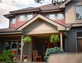 James Hardie siding, GAF roof and gutter installation in Boulder, Colorado