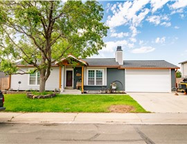 Home in Thornton, Colorado after full James Hardie Reside, GAF Armorshield II Installation and Gutter Replacement