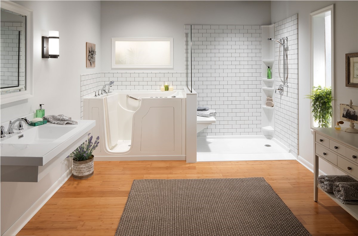 How to Choose Between a Walk-In Tub and Walk-In Shower