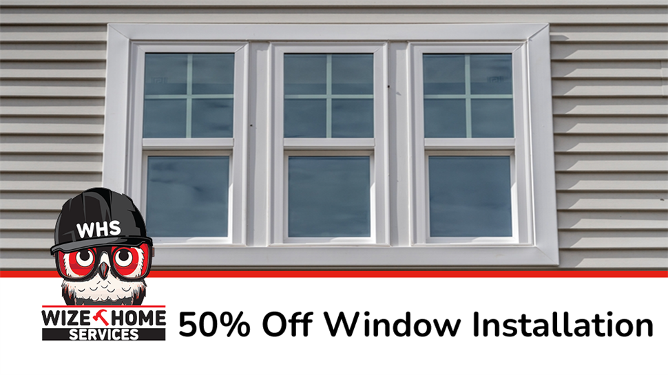 Get 50% Off Window Installation in Hickory
