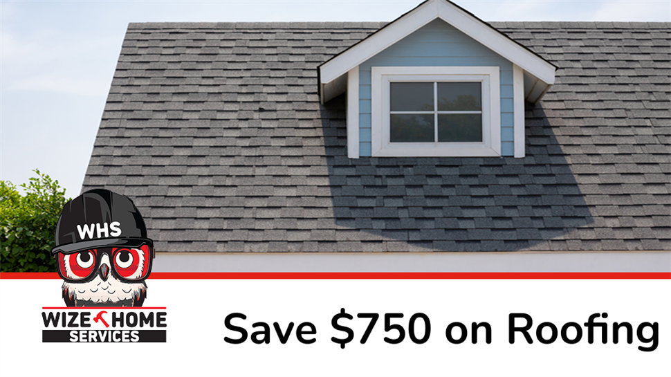 Save $750 on Complete Roof Replacement