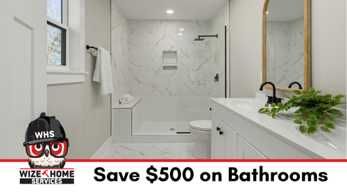 Save $500 on Complete Bathroom Remodel