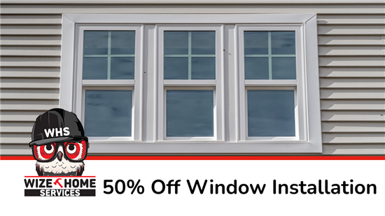 Get 50% Off Window Installation in Hickory