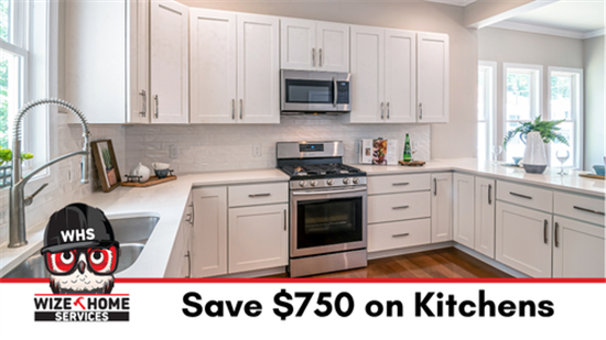 Save $750 on Complete Kitchen Remodel