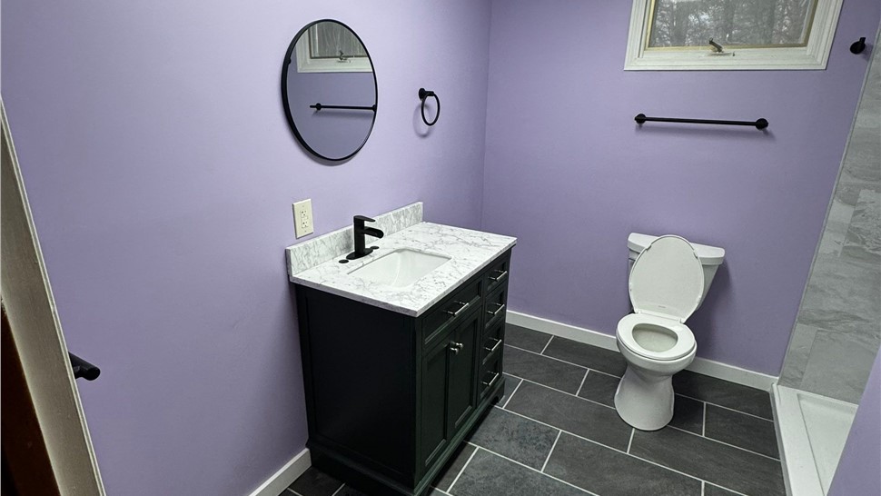 Bathrooms Project in Marion, North Carolina by Wize Home Services