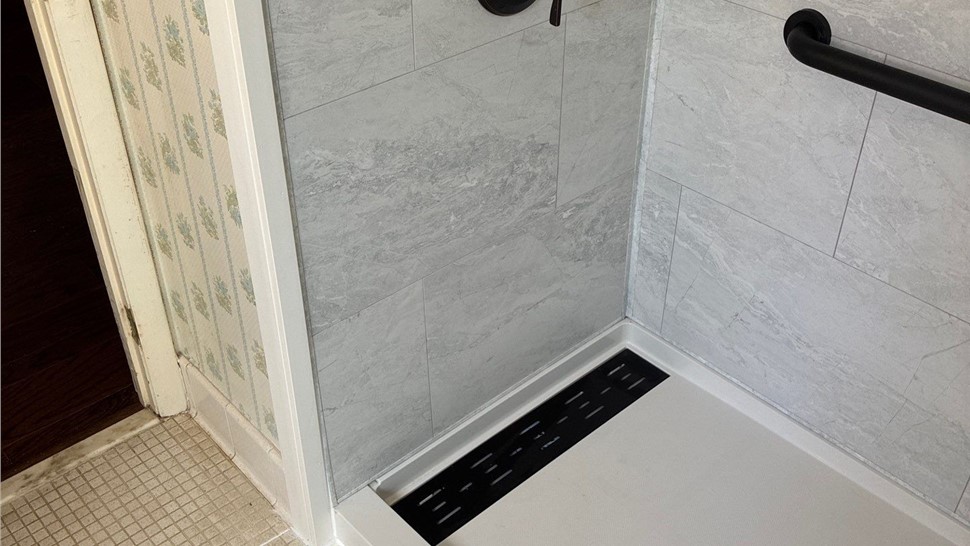 Bathrooms Project in Hickory, North Carolina by Wize Home Services
