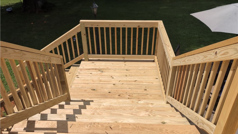 Decks Project in Bessemer City, North Carolina by Wize Home Services