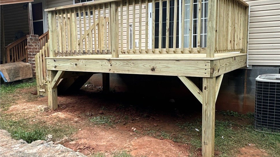 Decks Project in Catawba, North Carolina by Wize Home Services