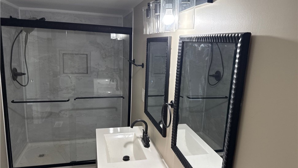 Bathrooms Project in Maiden, North Carolina by Wize Home Services