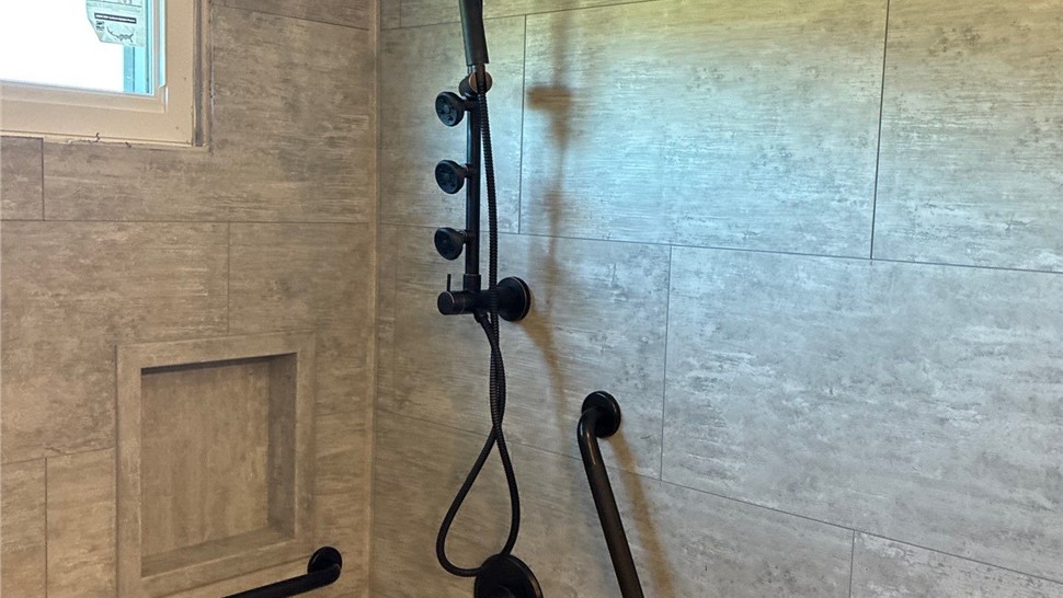 Bathrooms Project in Granite Falls, North Carolina by Wize Home Services