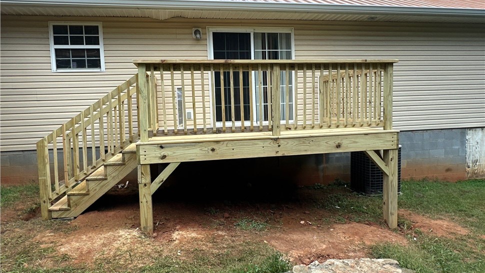 Decks Project in Catawba, North Carolina by Wize Home Services