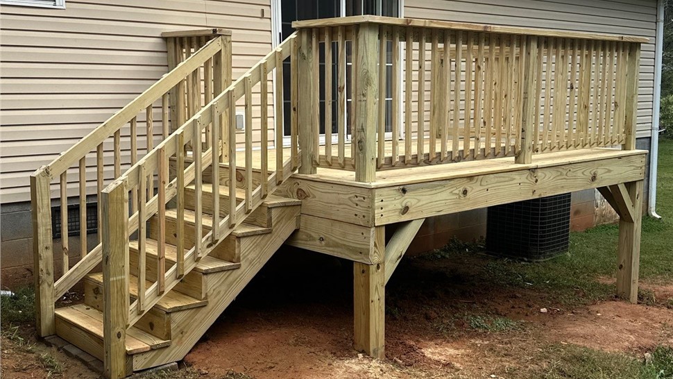 Decks Project in Catawba, North Carolina by Wize Home Services