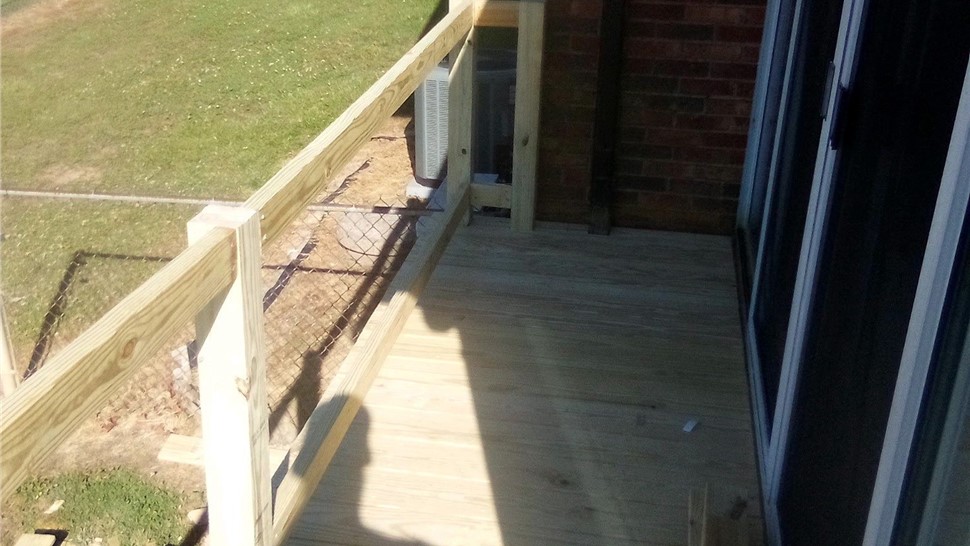 Decks Project in Kings Mountain, North Carolina by Wize Home Services