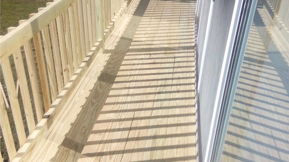 Decks Project in Kings Mountain, North Carolina by Wize Home Services