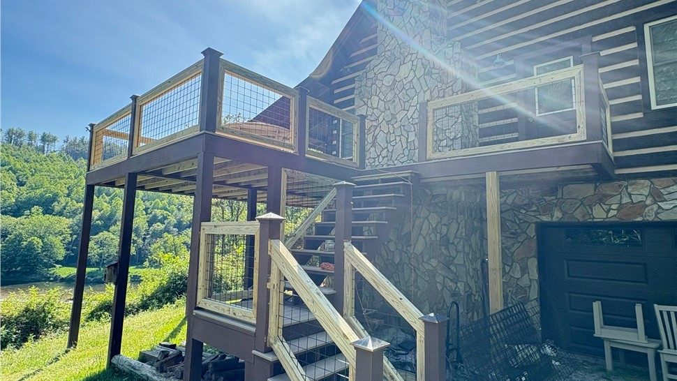 Decks Project in Laurel Springs, North Carolina by Wize Home Services