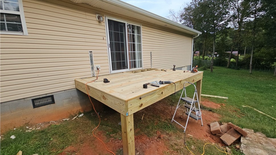 Decks Project in Catawba, North Carolina by Wize Home Services