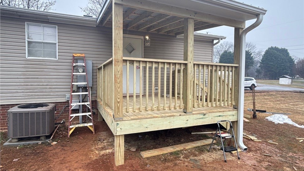 Decks Project in Hickory, North Carolina by Wize Home Services
