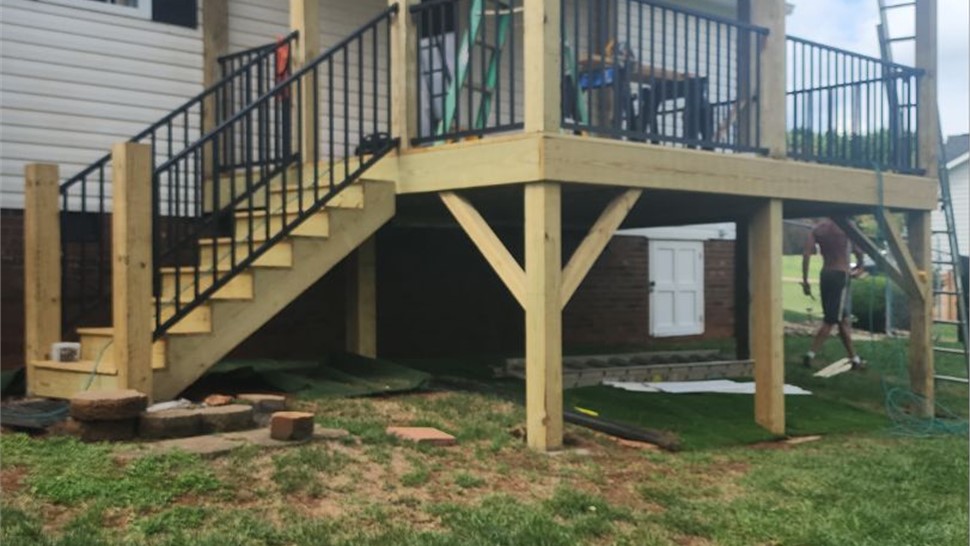 Decks, Outdoor Living Project in Conover, North Carolina by Wize Home Services