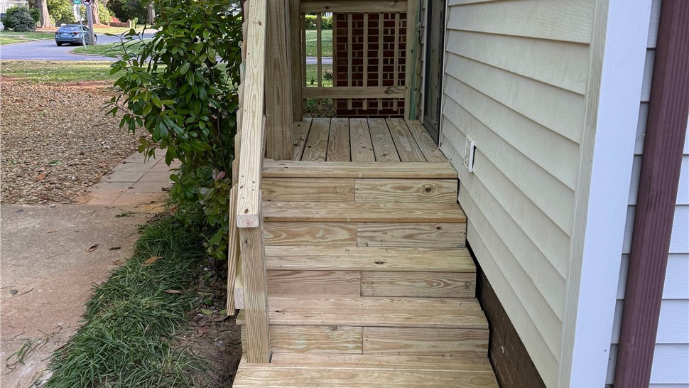 Decks Project in Gastonia, North Carolina by Wize Home Services