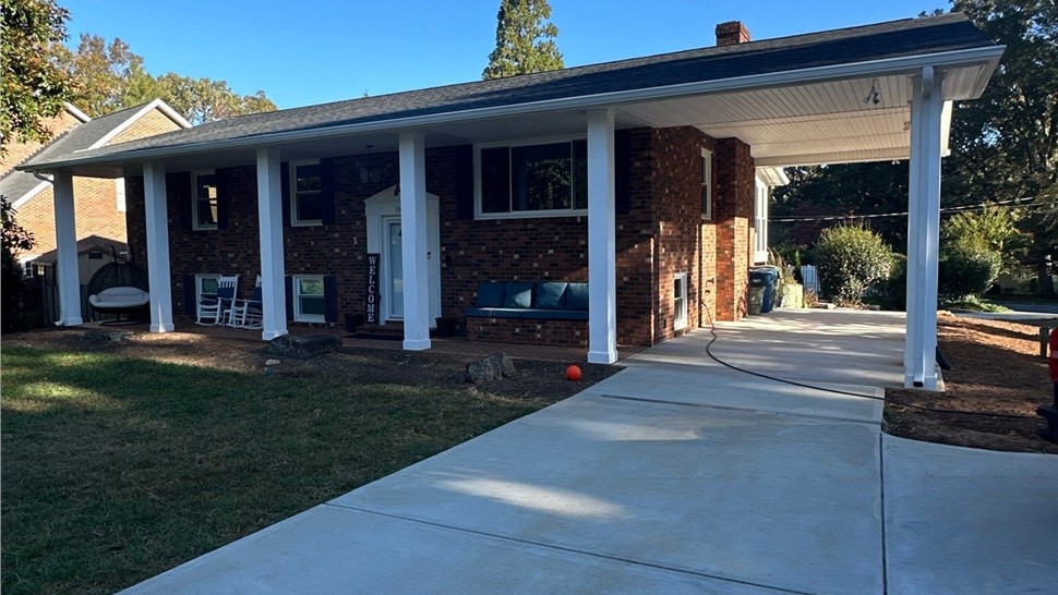 Outdoor Living Project in Hickory, North Carolina by Wize Home Services