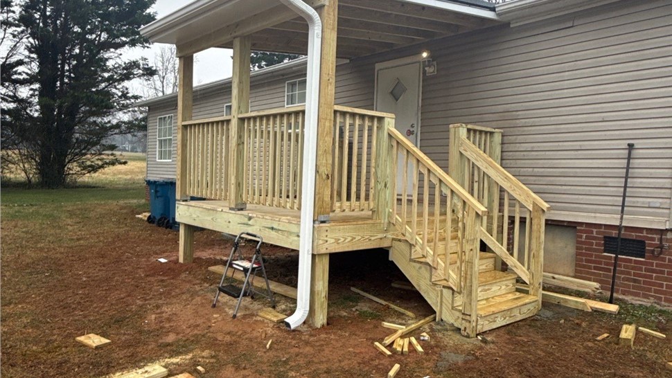 Decks Project in Hickory, North Carolina by Wize Home Services
