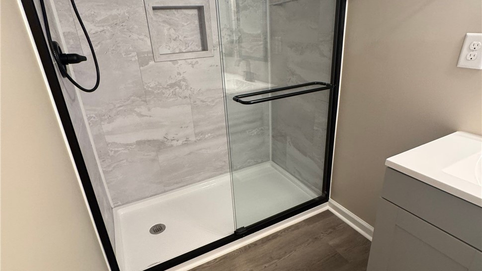 Bathrooms Project in Maiden, North Carolina by Wize Home Services
