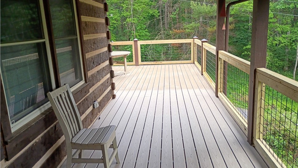 Decks Project in Laurel Springs, North Carolina by Wize Home Services