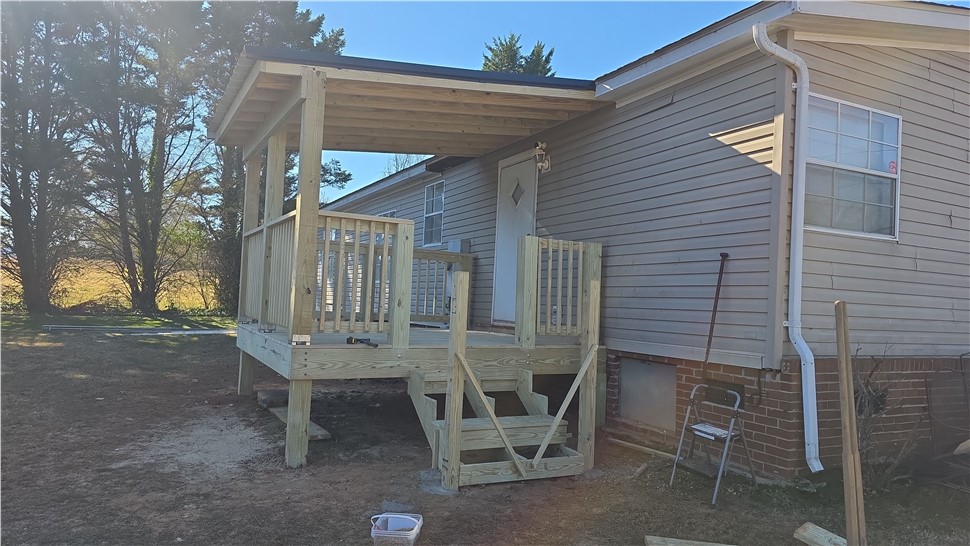 Decks Project in Hickory, North Carolina by Wize Home Services