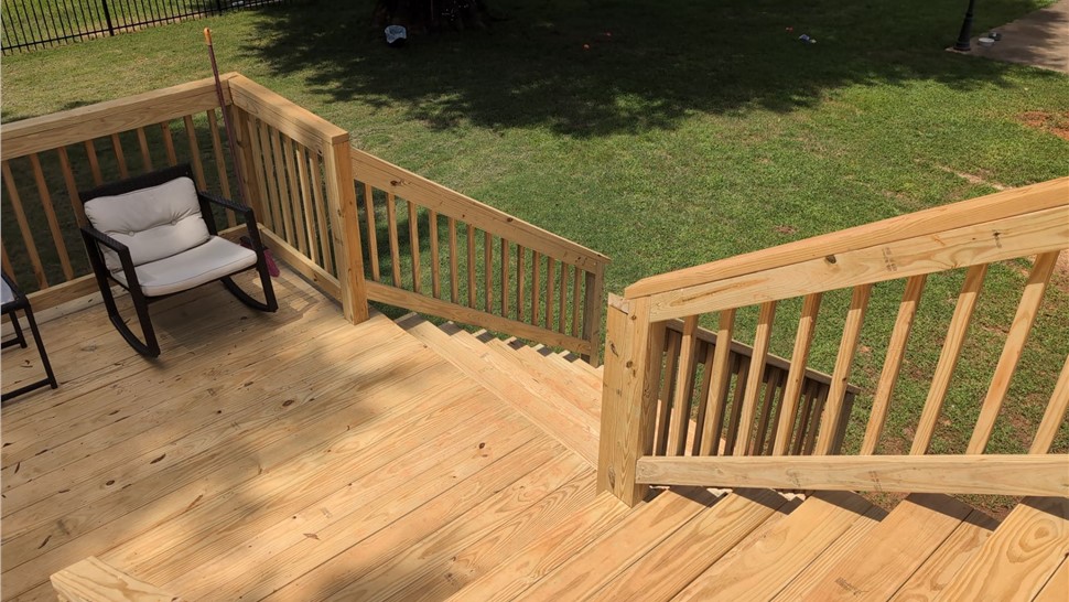 Decks Project in Bessemer City, North Carolina by Wize Home Services