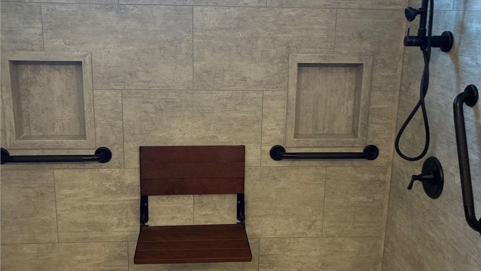 Bathrooms Project in Granite Falls, North Carolina by Wize Home Services
