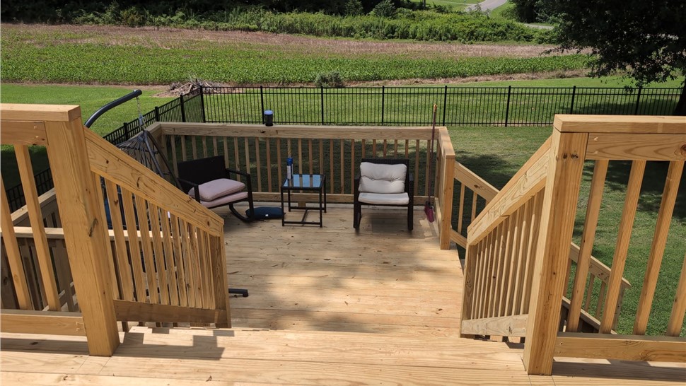 Decks Project in Bessemer City, North Carolina by Wize Home Services