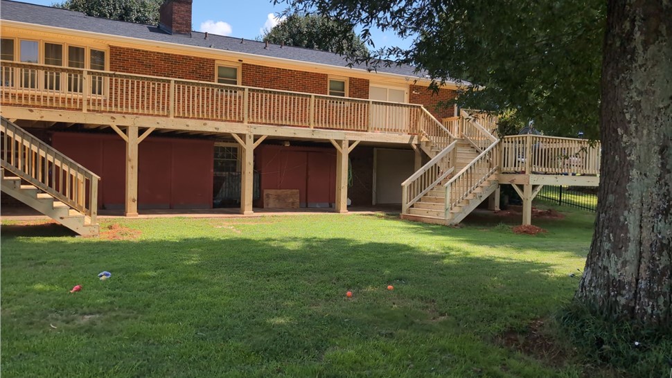 Decks Project in Bessemer City, North Carolina by Wize Home Services