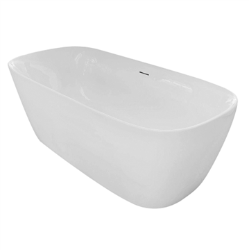 A white bathtub with a silver spoutAI-generated content may be incorrect.