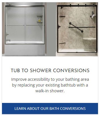 Tub to Shower Conversions