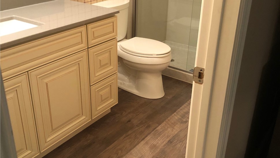 Bathrooms Project in Flower Mound, TX by ZINTEX Remodeling Group