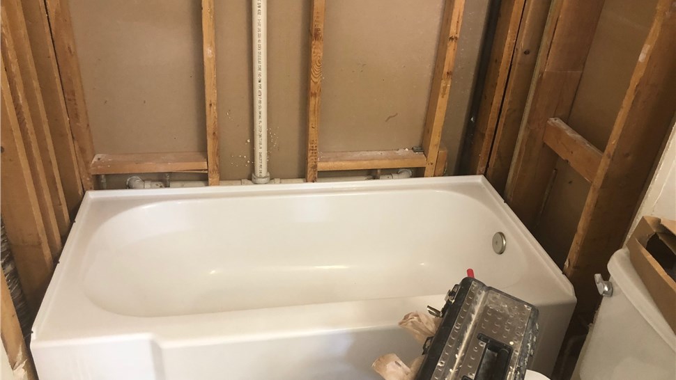 Bathrooms Project in Lewisville, TX by ZINTEX Remodeling Group