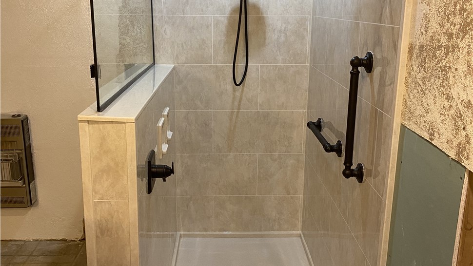 Bathrooms Project in Bowie, TX by ZINTEX Remodeling Group