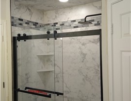 Bathrooms Project in Lewisville, TX by ZINTEX Remodeling Group