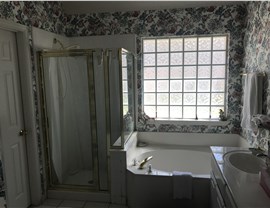 Bathrooms Project in Lewisville, TX by ZINTEX Remodeling Group